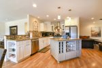 You will want to be the cook here so you can be in this beautiful, well-stocked kitchen.  